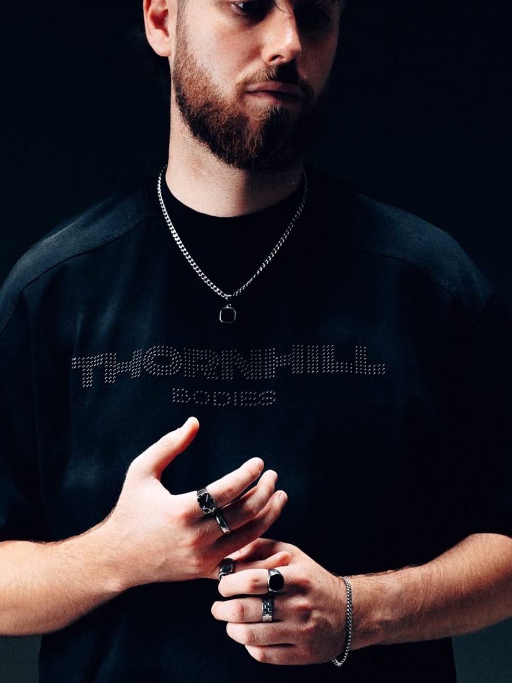 Thornhill Bodies Studded Logo Shirt